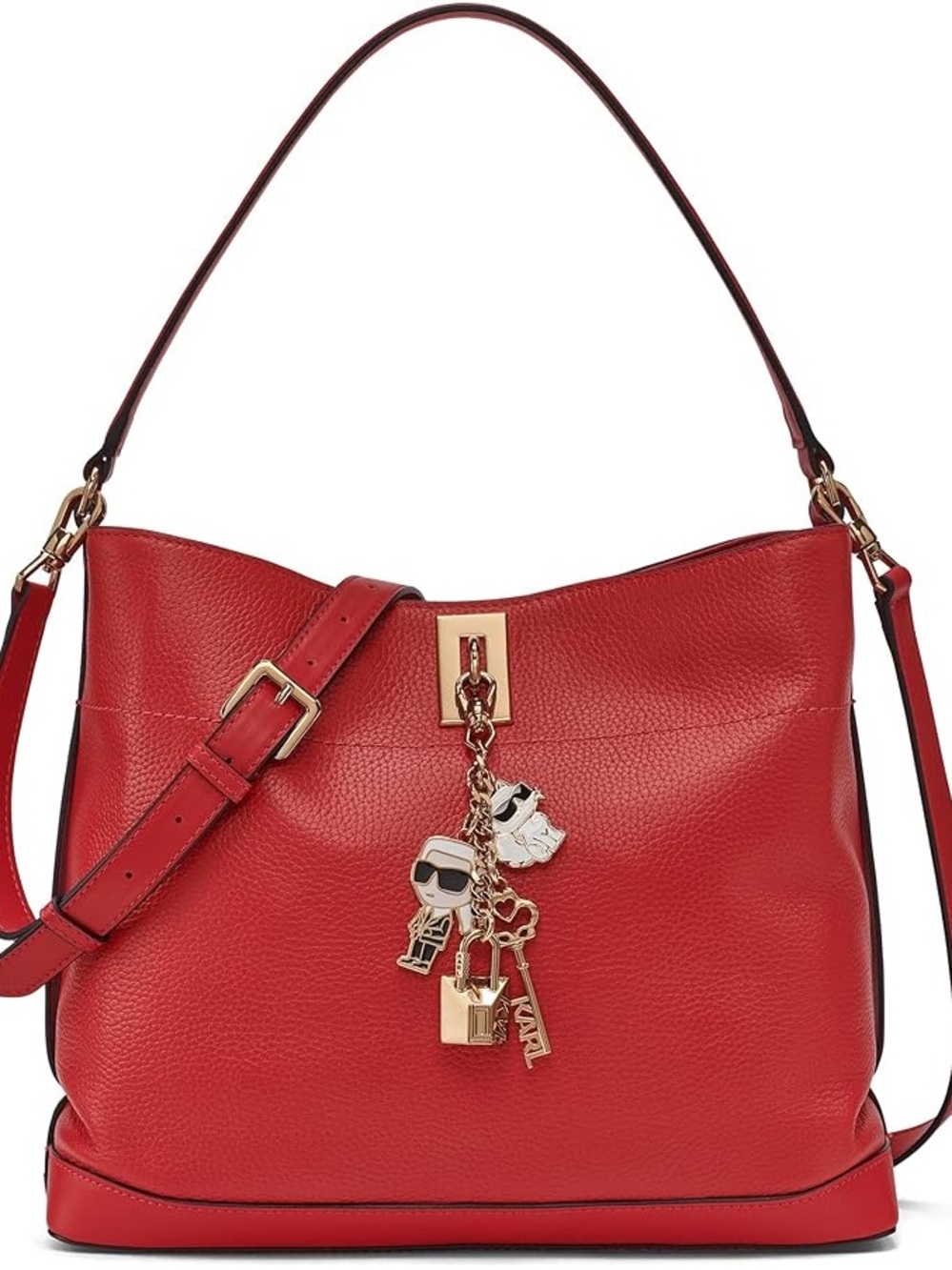 KARL LAGERFELD PARIS
Gisele Hobo Magnetic Shoulder Bag